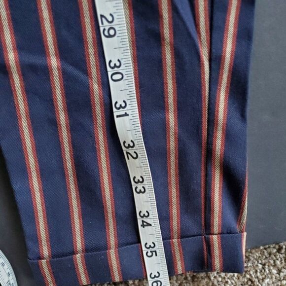 Zara Striped High Waisted Pants - Picture 10 of 14